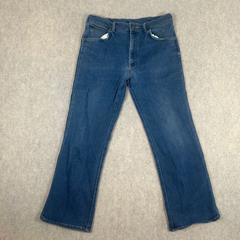 Lee Jeans Mens 36x30 Blue Medium Wash Straight Leg Denim Pants 204 2046